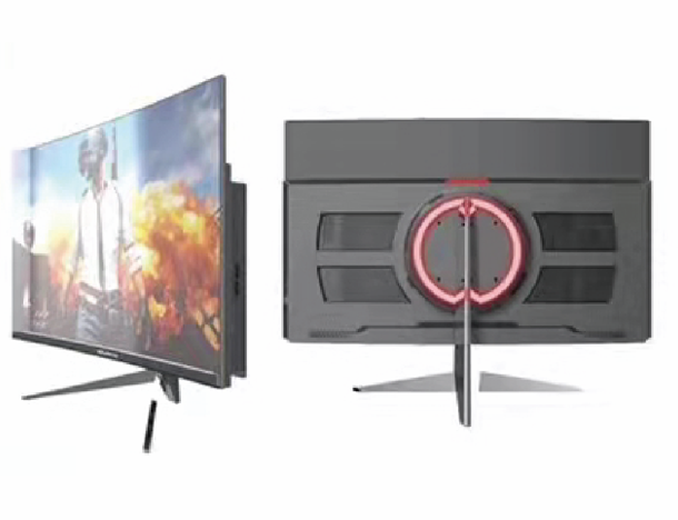 曲面独显背发光一体机